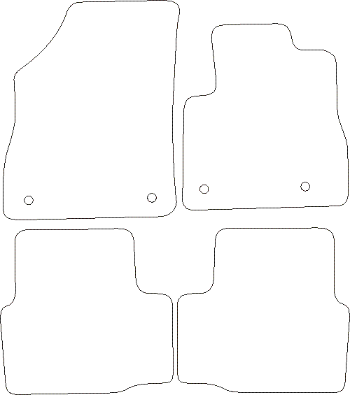 Vauxhall Astra MK7 Car Mats